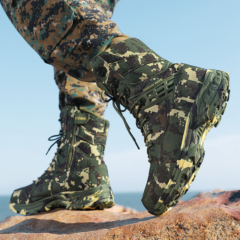 Outdoor Hunting Boots For Men - Wysokiej jakości męskie buty outdoorowe, kamuflażowe