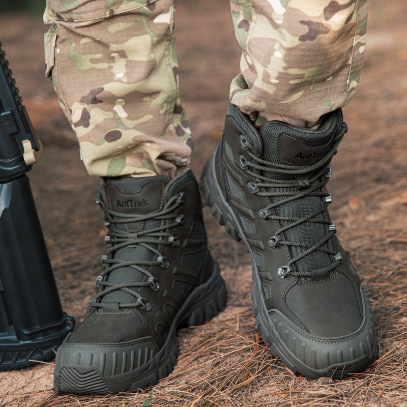 Outdoor Hunting Boots For Men - Męskie buty taktyczne, wodoodporne, ultralekkie, antypoślizgowe,