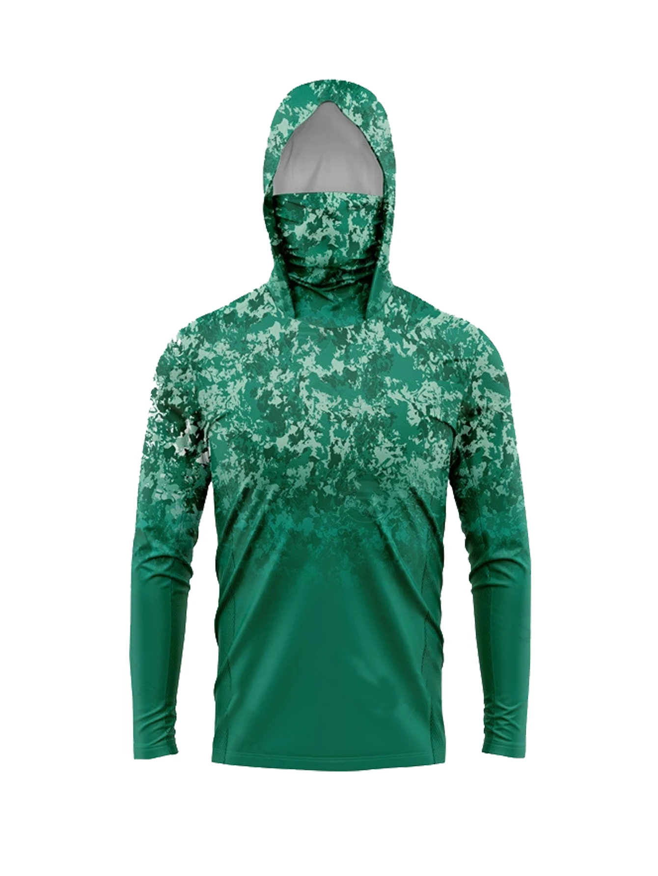 Outdoor Hunting And Fishing - Męska bluza z kapturem do wędkowania