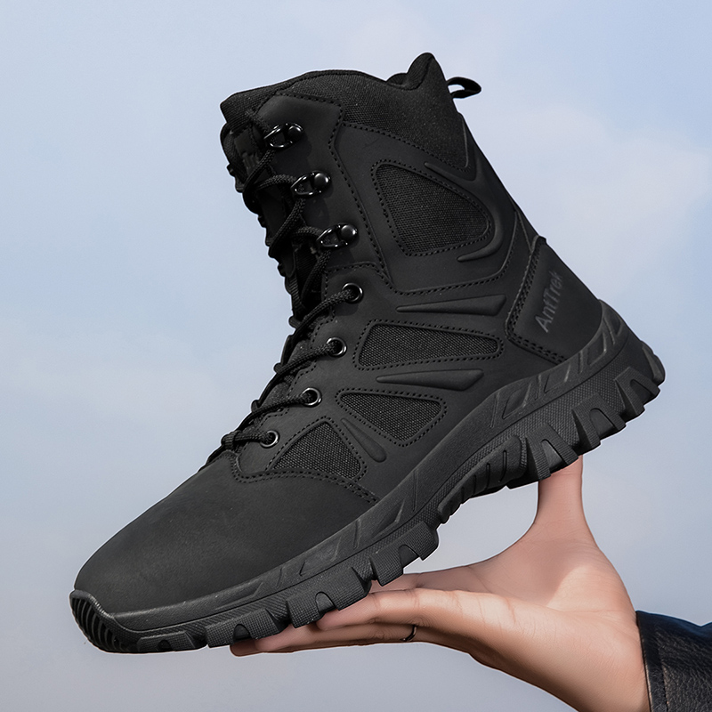 Męskie buty wojskowe, wodoodpo – Outdoor Hunting Boots For Men recenzja i cena