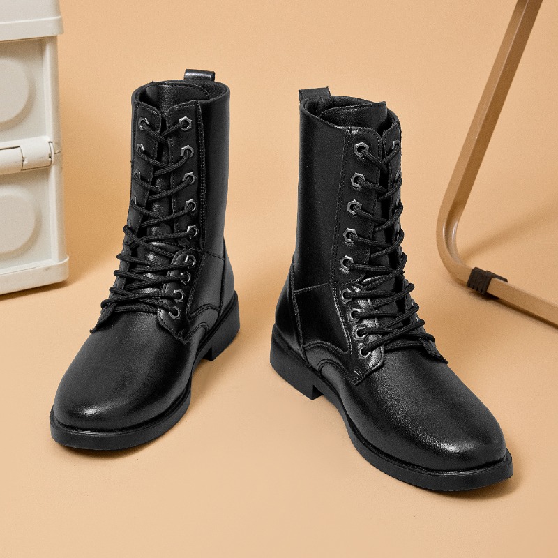 Wysokie skórzane buty taktyczn – Outdoor Hunting Boots For Men recenzja i cena