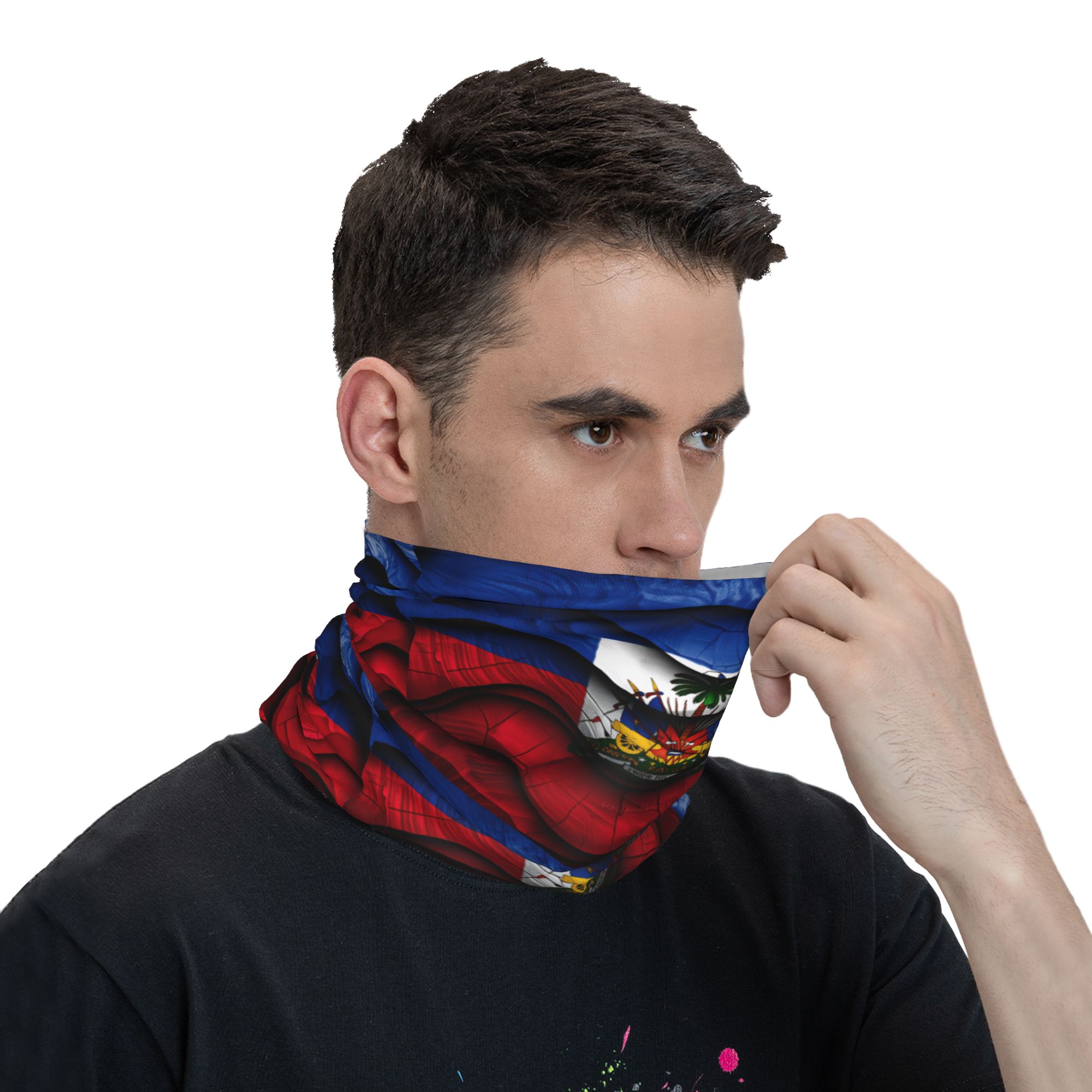 Kominiarka z flagą Haiti, mask – Outdoor Hunting And Fishing recenzja i cena