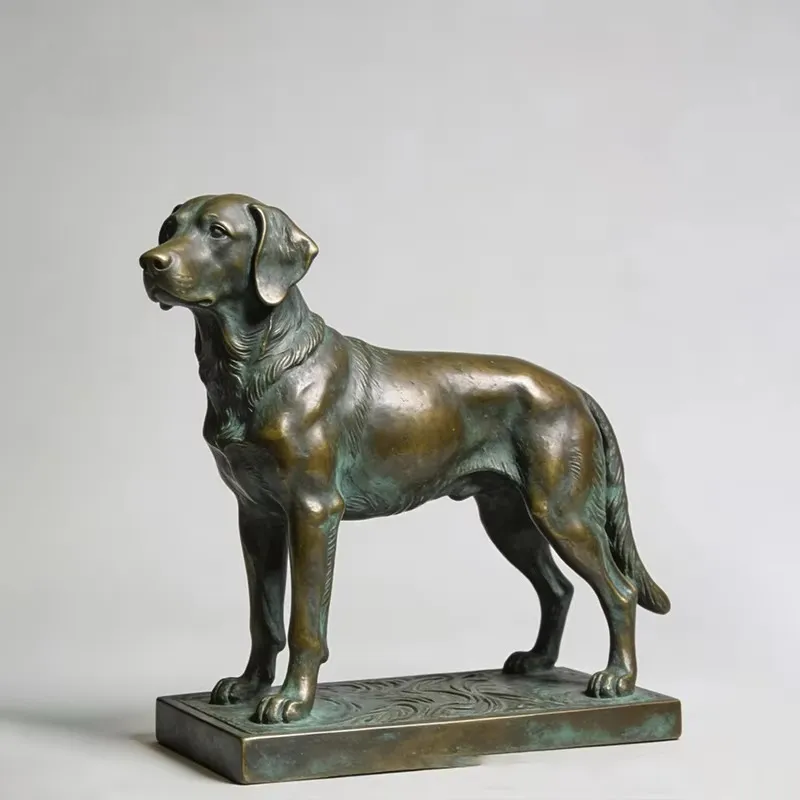 Rzeźba psa myśliwskiego z odle – Outdoor Hunting Dog Statue recenzja i cena