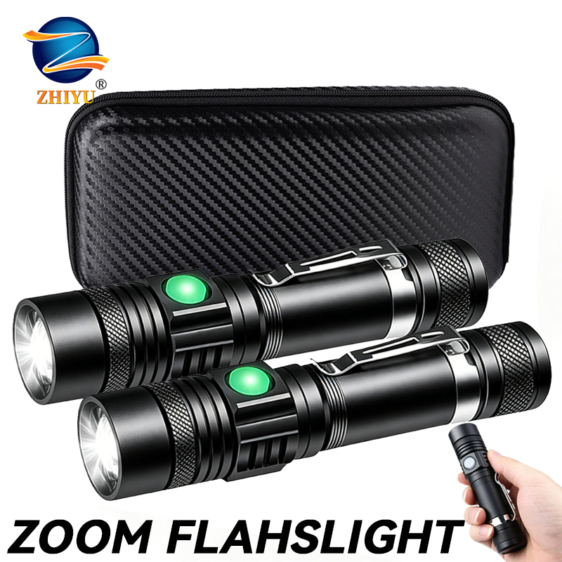 Latarka LED T6 z możliwością ł – Outdoor Hunting Lights recenzja i cena